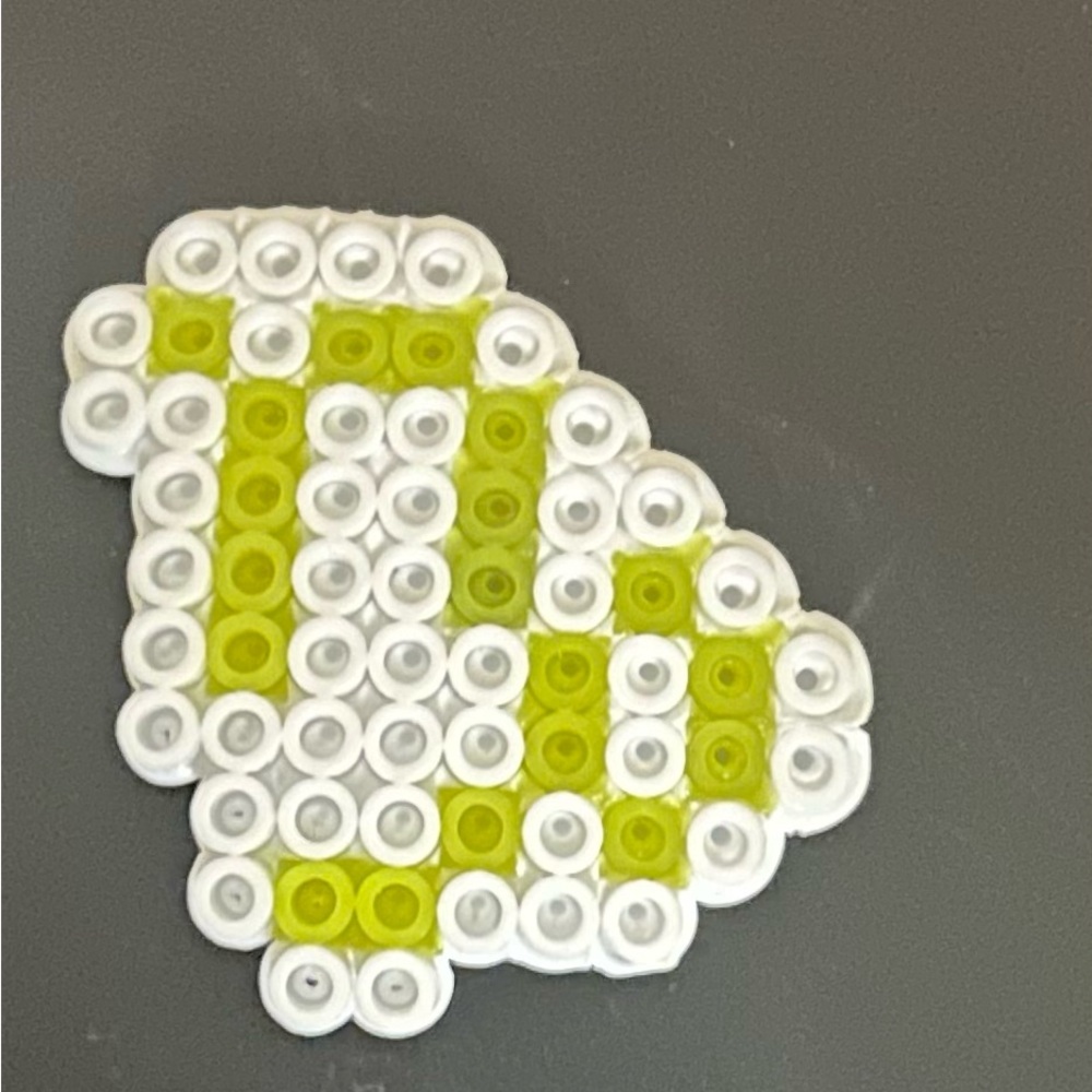 Capricorn zodiac sign Perler bead magnet